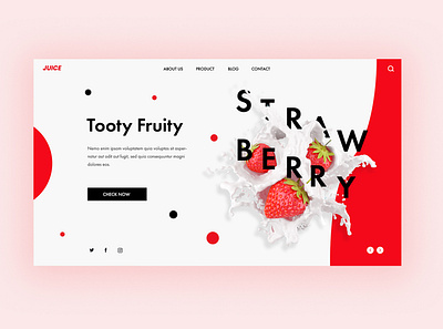 Tooty Fruity beautiful branding cards cards ui cheerful colored shadow design designs elegant fruits restaurant restaurant app restaurant branding restaurants ui