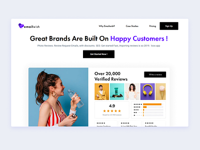 Emailwish Review app for Shopify branding shopify
