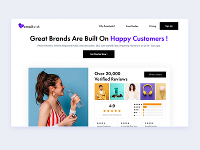 Emailwish Review app for Shopify