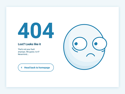 Simple 404 Error Page