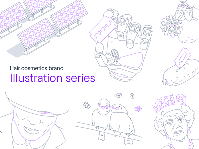 Illustration series app design graphic design illustration ui uiux