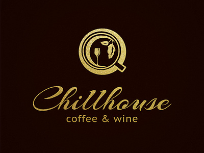 CHILLHOUSE COFFEE & WINE branding graphic design logo