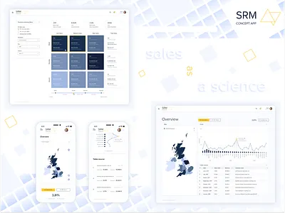 SRM concept app app design django djangostars ui ux web