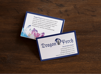 Business Card - Dragon Perch brand design brand identity business card design