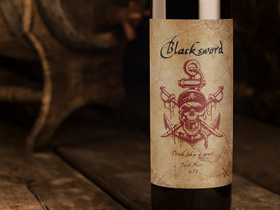 Label Design: Wine Bottle