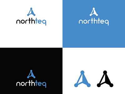 Northteq Logo Design brand design brand identity branding brandmark graphic design icon logo logo design software company
