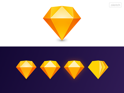 Replicate Sketch New Logo in Sketch 💎 branding diamond icon identity logo sketch sketchapp