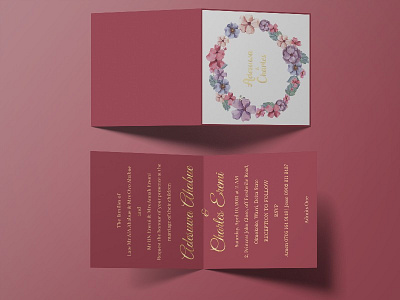 Wedding invite