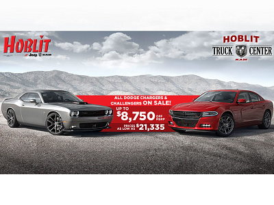 Social Media banner: Hoblit car dealership