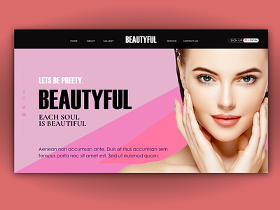 BEAUTY CONCEPT UI_HOME