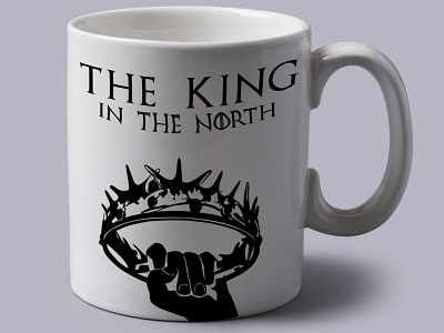 Game of Thrones Gift Mug Design branding game of throne gameofthrones gift graphic graphicdesign illustration logodesign mockup mug mug design ui vector