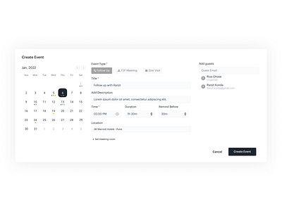 Event Creation event figma form input meet meeting prototyping schedule ui ux uxui wireframe