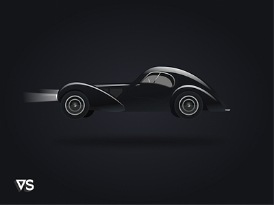 1934 Bugatti Type 57 3d 3dinfigma car design figma flatillustration illustration
