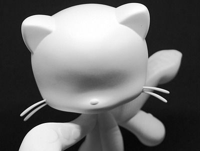 GitHub Mona "Blanktocat" art behance branding clean creative design designinspiration dribbble figurine github inspiration inspirational packaging vinyl toy visual design white