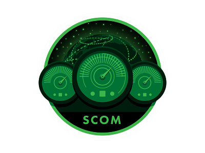 Product Feature Icon 3d flat globe green icon illustration meter scifi scom software technology vector