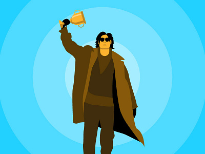 Judd Nelson Breakfast Club Illustration