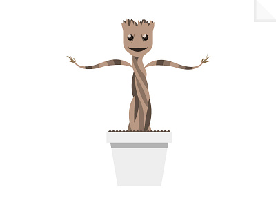 Groot character cute groot illustration marvel