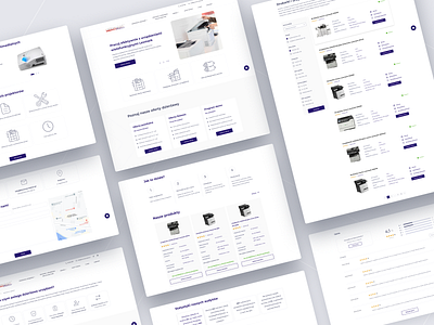 Biuromax UX/UI Design components design e comerce homepage printers product product design product page shopping cart ui uidesign ux uxdesign uxui web webdesign