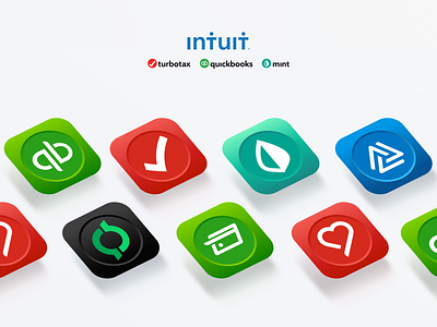 Intuit Design System — App Icon Redesign app branding icon