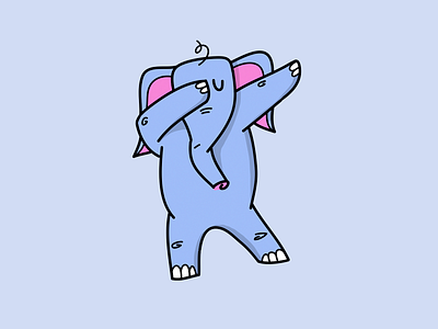 Elephant Dabbing