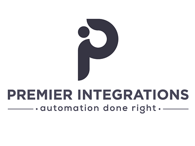 Premier Integrations logo desing pi pi logo