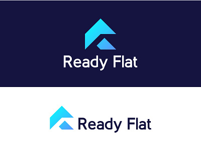 R letter mark - Ready Flat Logo concept