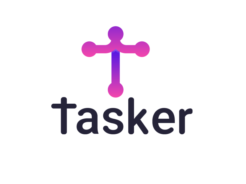 Tasker Logo Design - T letter logo by Munni on