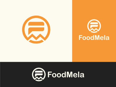 FoodMela Logo Concept branding flat foo mela food logo graphic graphic design icon logo logo design minimal logo minimalist modern