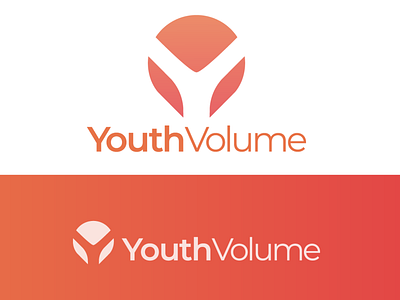 Youth Volume logo design branding design flat graphic icon illustration logo logo design minimal logo modern modern logo y y letter logo y logo youth logo