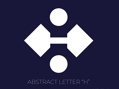 H abstract Letter Mark Design abstract brand identity branding design flat graphic graphic design h h letter icon identity letter mark logo logo design logo maker logo mark modern