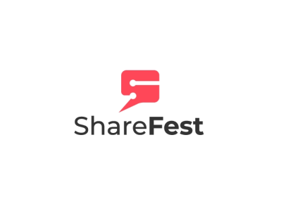 S logo mark - ShareFest Logo design