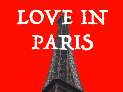 Love In Paris Book Design branding design illustration typography web