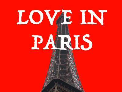 Love In Paris Book Design