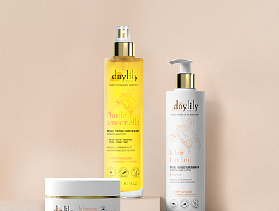 daylily 02 branding cosmetic cosmetics packaging