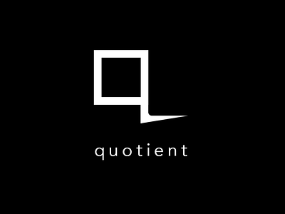 quotient black logo