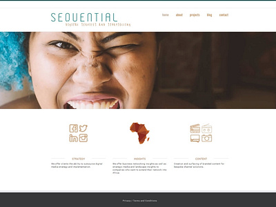 sequential web design