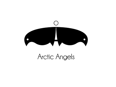 Arctic Angels branding illustration logo vector