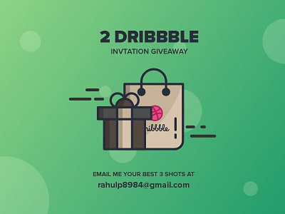 Dribble Invite draft dribbble giveaway graphicsdesign illustration invitation invite