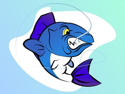 Perch art fish fish logo illustraion logo logotype perch vector