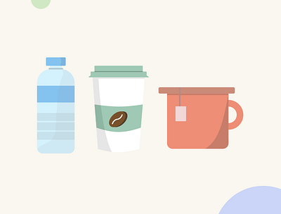 Drinks - Water, Coffee, Tea coffee drink graphic design tea water