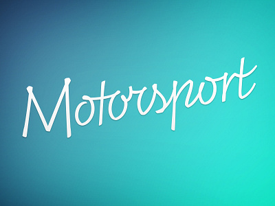 Motorsport custom logo joelvilasboas lettering