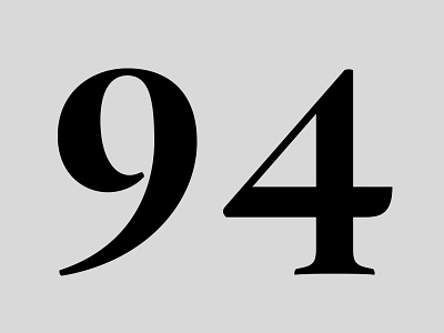 94 custom type joelvilasboas numerals