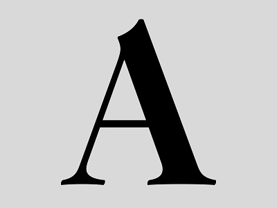A capital letters custom type joelvilasboas