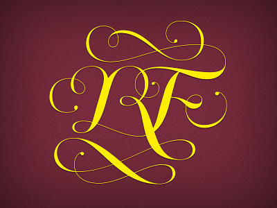 RF joelvilasboas lettering monogram script