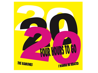 Album Cover Concept - The Ramones design graphic design typography