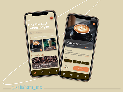 Find the best coffee - An app app app design coffee design ui ux