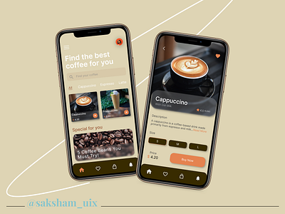 Find the best coffee - An app