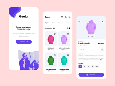 Clothing Store Mobile Apps | Geeta