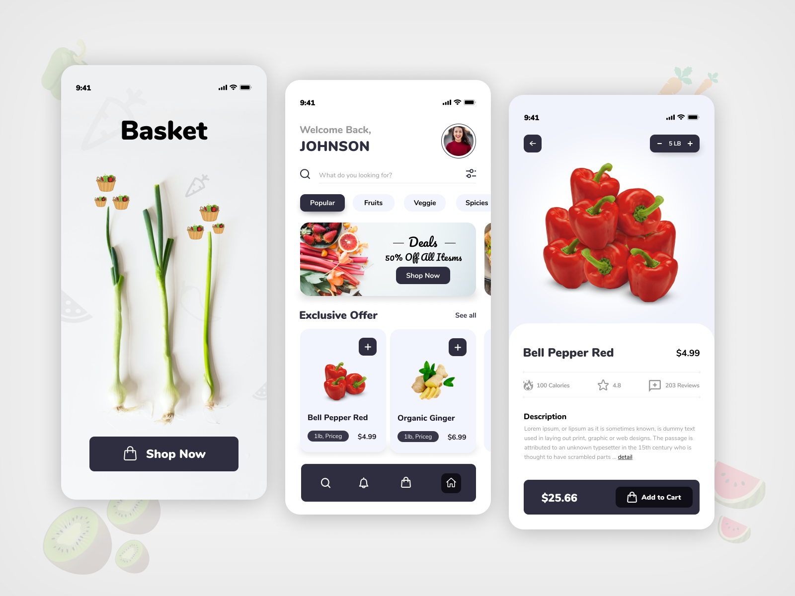 Online Grocery App by Bharat Sharma 🥇 on Dribbble