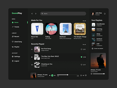 SoundPlay -  Music Player App